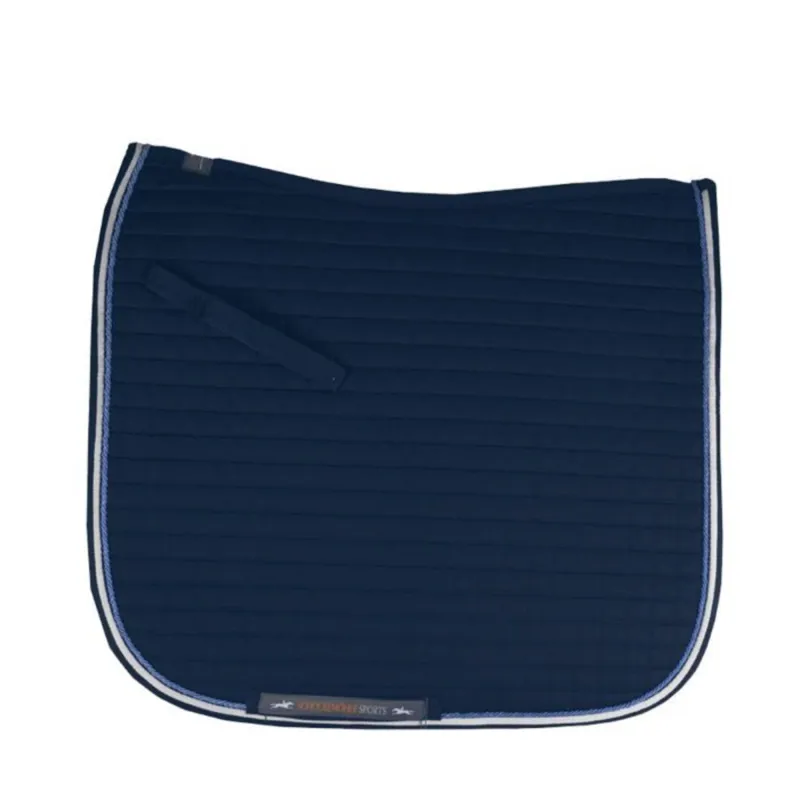 Schockemohle Neo Star Pad D Style Saddlepad - Moonlight Blue